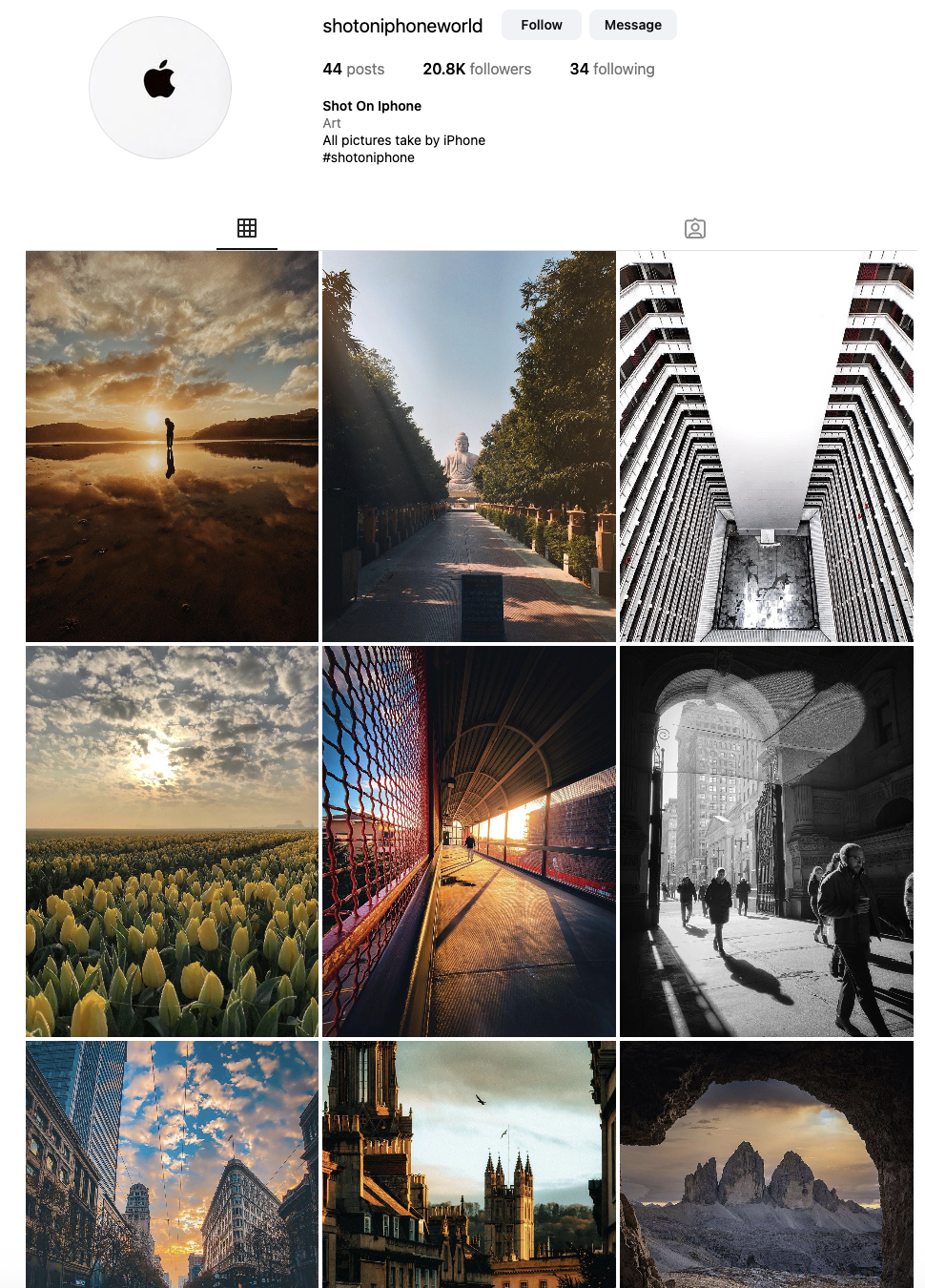 #ShotOniPhone Apple’s UGC campaign